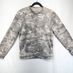 Balance Collection Mens Camo Crewneck Sweatshirt Size S